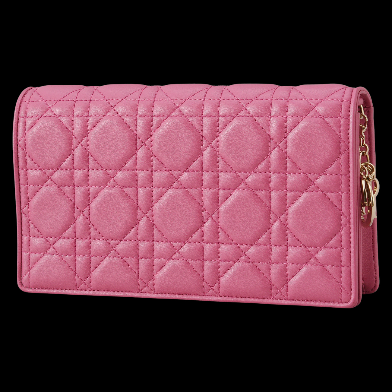 CHRISTIAN DIOR(USED)디올 레이디디올 체인 파우치